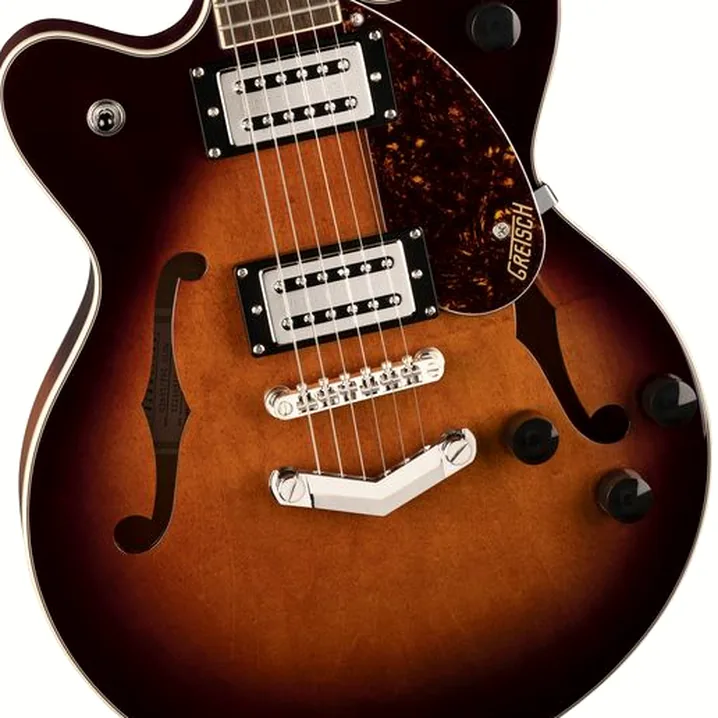 La chitarra elettrica Gretsch G2655 Strml. DC CB Jr V. FGM, Recensione e Test