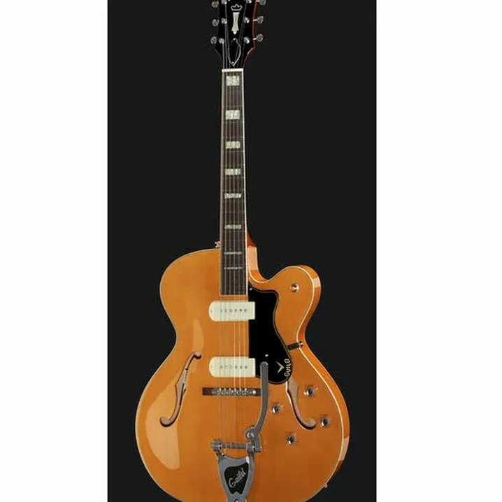 La chitarra elettrica Guild X-175B Manhattan w/Bigsby Recensione, Test & Confronto