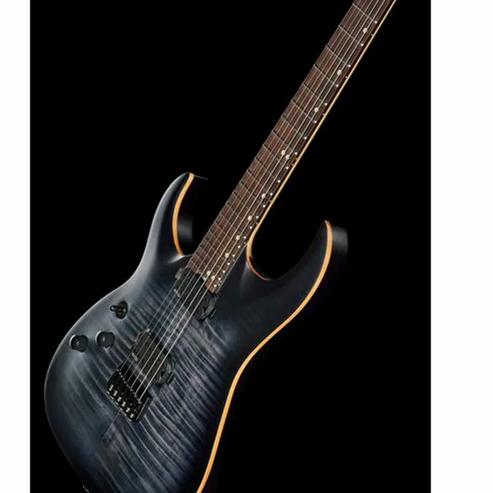 La chitarra elettrica Harley Benton Amarok 6 LH BKNT Flame Burst Recensione, Test & Confronto