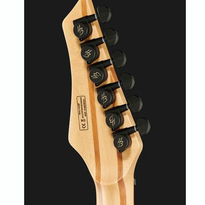 La chitarra elettrica Harley Benton Amarok 6 LH BKNT Flame Burst Recensione, Test & Confronto