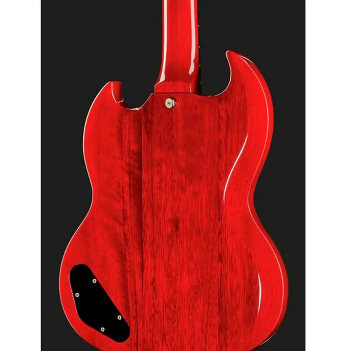 La chitarra elettrica Harley Benton DC-60 Junior Faded Cherry Recensione, Test & Confronto