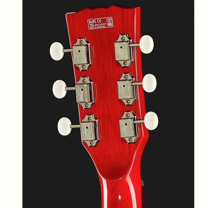 La chitarra elettrica Harley Benton DC-60 Junior Faded Cherry Recensione, Test & Confronto