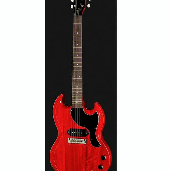 La chitarra elettrica Harley Benton DC-60 Junior Faded Cherry Recensione, Test & Confronto