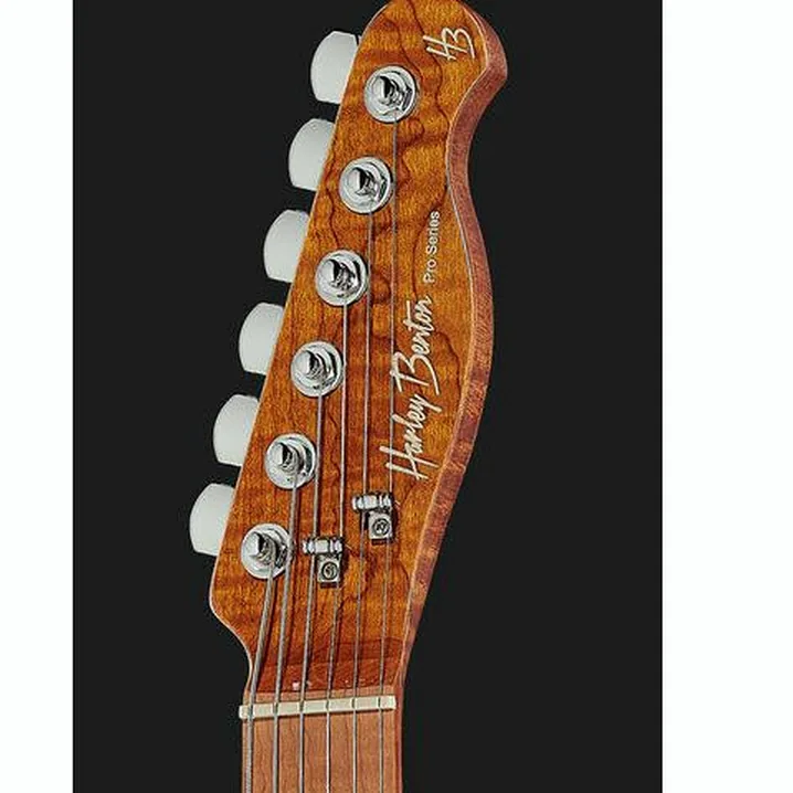 La chitarra elettrica Harley Benton Fusion-T HH Roasted DP Recensione, Test & Confronto