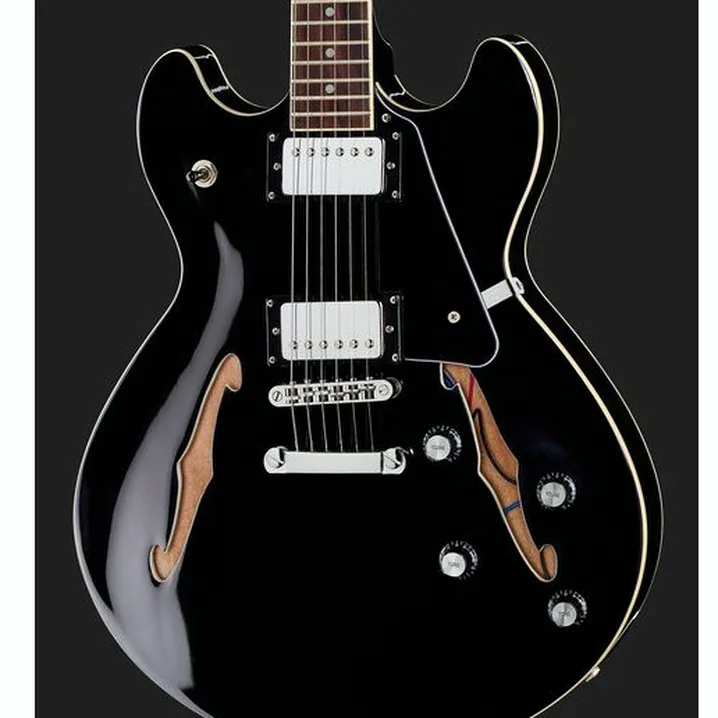 La chitarra elettrica Harley Benton HB-35 BK Vintage Series Recensione, Test & Confronto