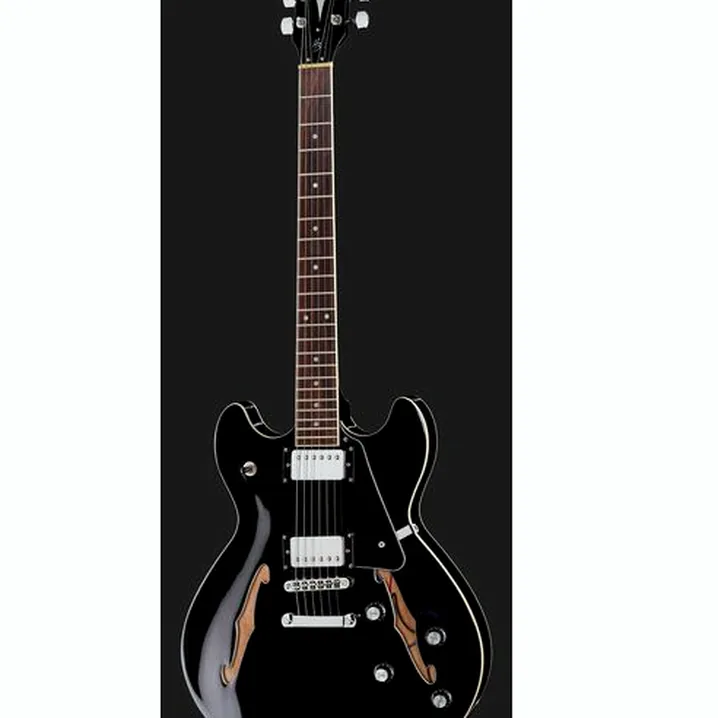 La chitarra elettrica Harley Benton HB-35 BK Vintage Series Recensione, Test & Confronto