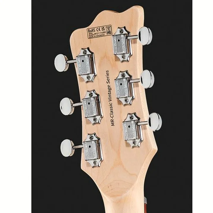 La chitarra elettrica Harley Benton MR-Classic Baritone LH SB / Confronto, Test e Recensione