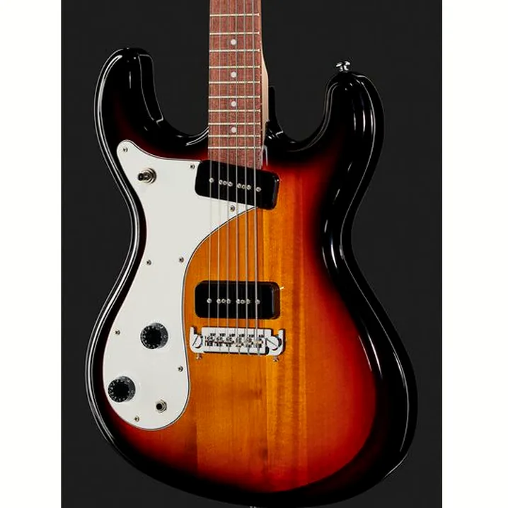La chitarra elettrica Harley Benton MR-Classic Baritone LH SB / Confronto, Test e Recensione