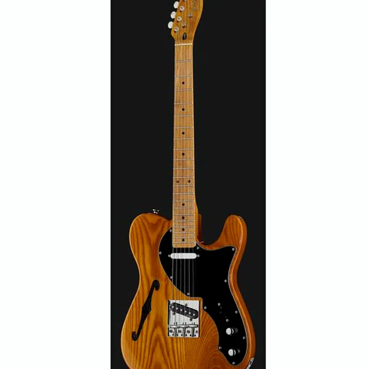 La chitarra elettrica Harley Benton TE-69TL Hot Rod NT Roasted, Recensione, Test, Confronto
