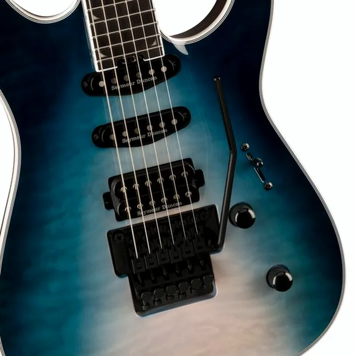 La chitarra elettrica Jackson Pro Plus Soloist SLA3Q PB Recensione, Test & Confronto