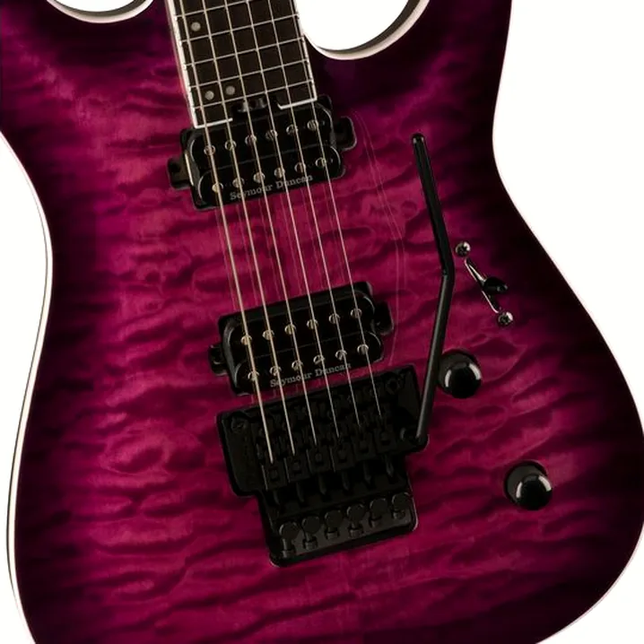 La chitarra elettrica Jackson Pro Plus SRS DINKY DKAQ TPB: Confronto, Recensioni, Test