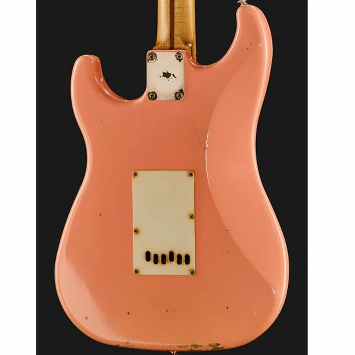 La chitarra elettrica LSL Saticoy MN Shell Pink Med Aged, Recensione e Test