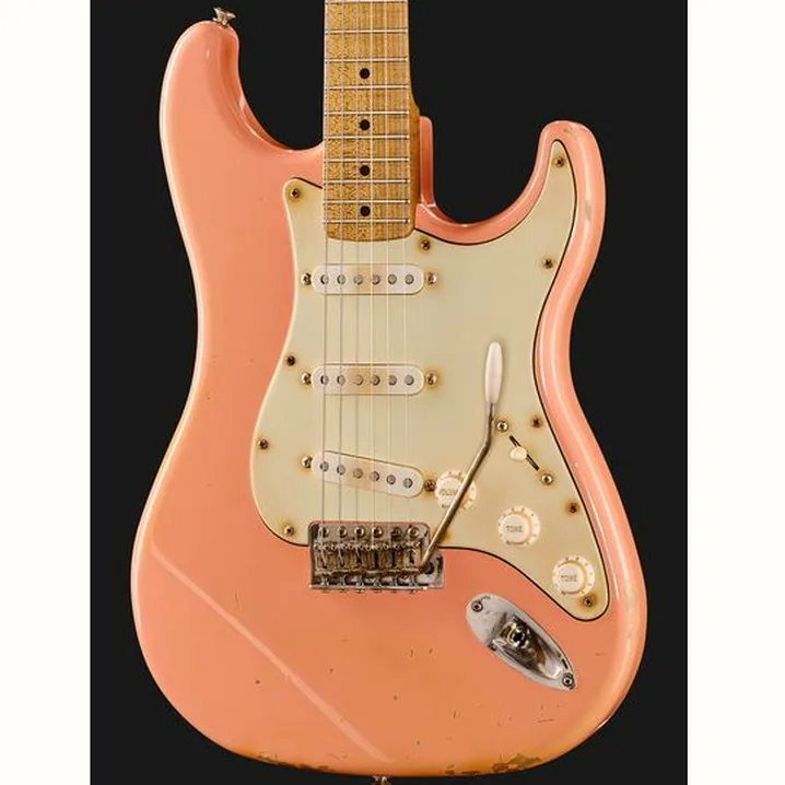 La chitarra elettrica LSL Saticoy MN Shell Pink Med Aged, Recensione e Test