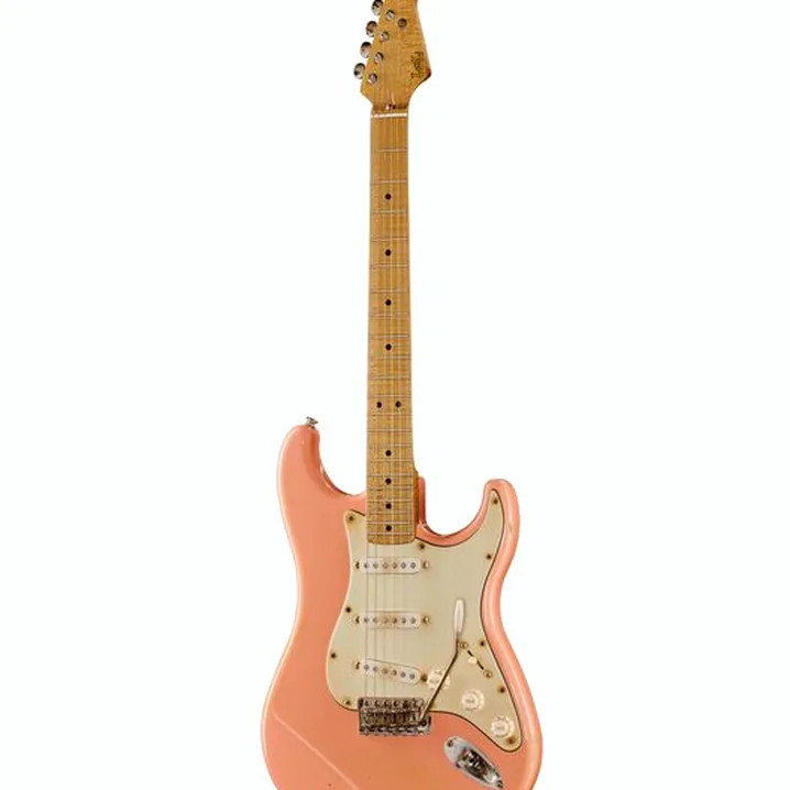 La chitarra elettrica LSL Saticoy MN Shell Pink Med Aged, Recensione e Test