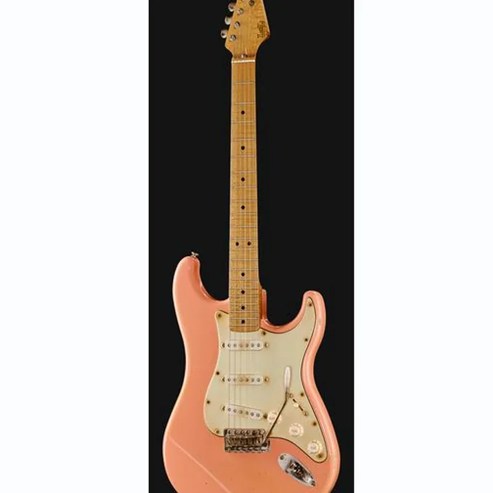 La chitarra elettrica LSL Saticoy MN Shell Pink Med Aged, Recensione e Test