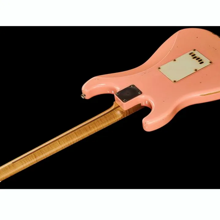 La chitarra elettrica LSL Saticoy MN Shell Pink Med Aged, Recensione e Test