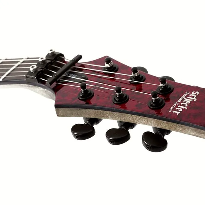 La chitarra elettrica Schecter C-1 FR S Apocalypse Red Reign Recensione, Test & Confronto