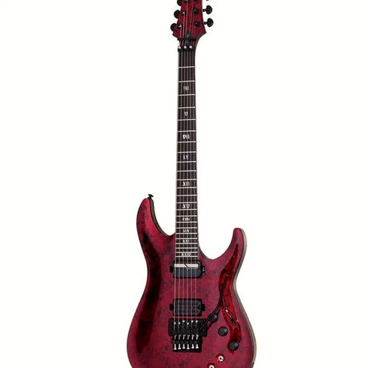 La chitarra elettrica Schecter C-1 FR S Apocalypse Red Reign Recensione, Test & Confronto