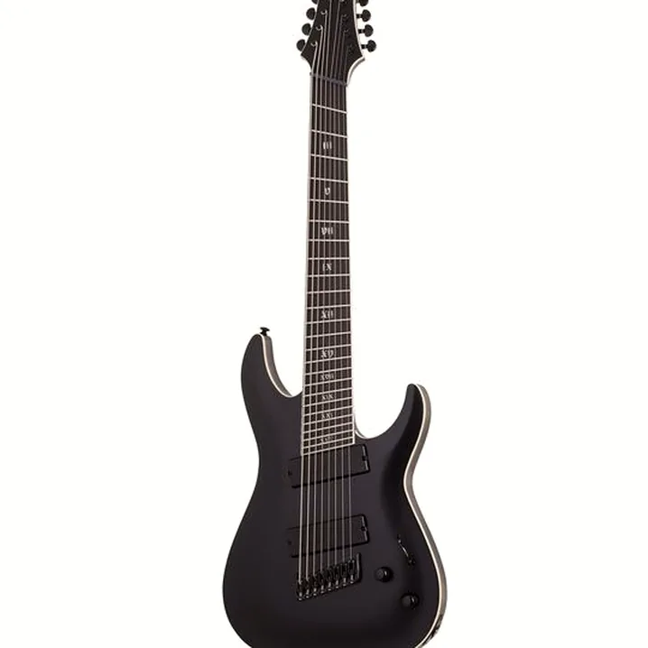 La chitarra elettrica Schecter C-8 MS SLS Elite Evil Twin SBK / Confronto, Test e Recensione