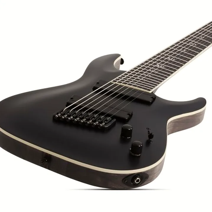 La chitarra elettrica Schecter C-8 MS SLS Elite Evil Twin SBK / Confronto, Test e Recensione