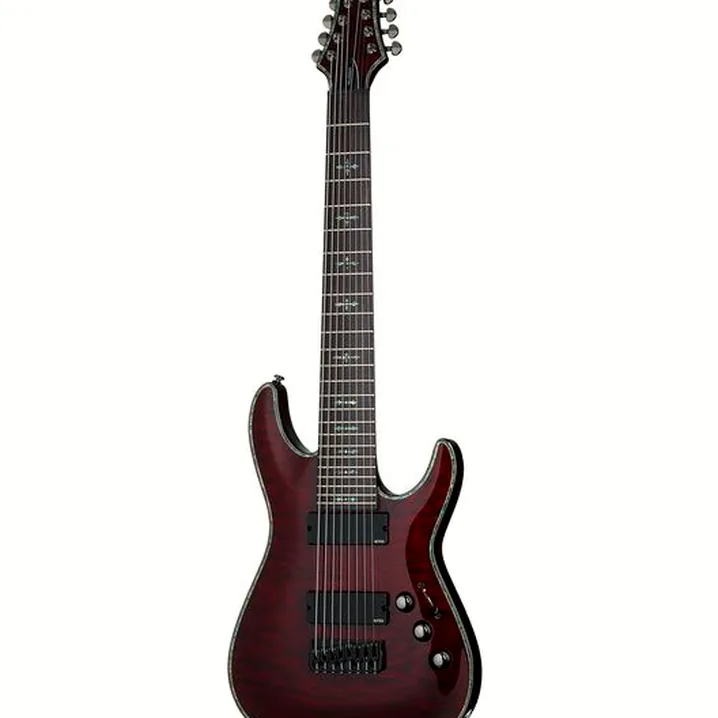 La chitarra elettrica Schecter Hellraiser C-8 Black Cherry Recensione, Test & Confronto