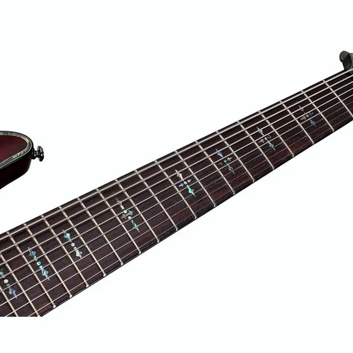 La chitarra elettrica Schecter Hellraiser C-8 Black Cherry Recensione, Test & Confronto
