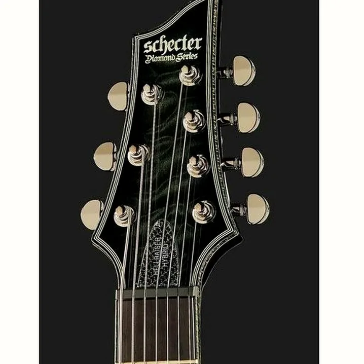 La chitarra elettrica Schecter Hellraiser Hybrid C-7 TBB: Confronto, Recensioni, Test