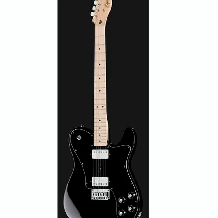 La chitarra elettrica Squier Aff. Tele Deluxe MN Black, Confronto, Test, Recensioni