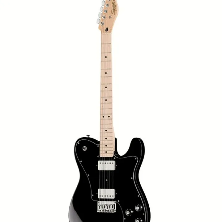 La chitarra elettrica Squier Aff. Tele Deluxe MN Black, Confronto, Test, Recensioni