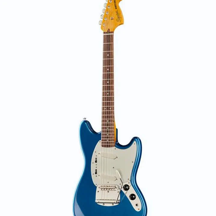 La chitarra elettrica Squier CV 60s Mustang LPB, Recensione e Test