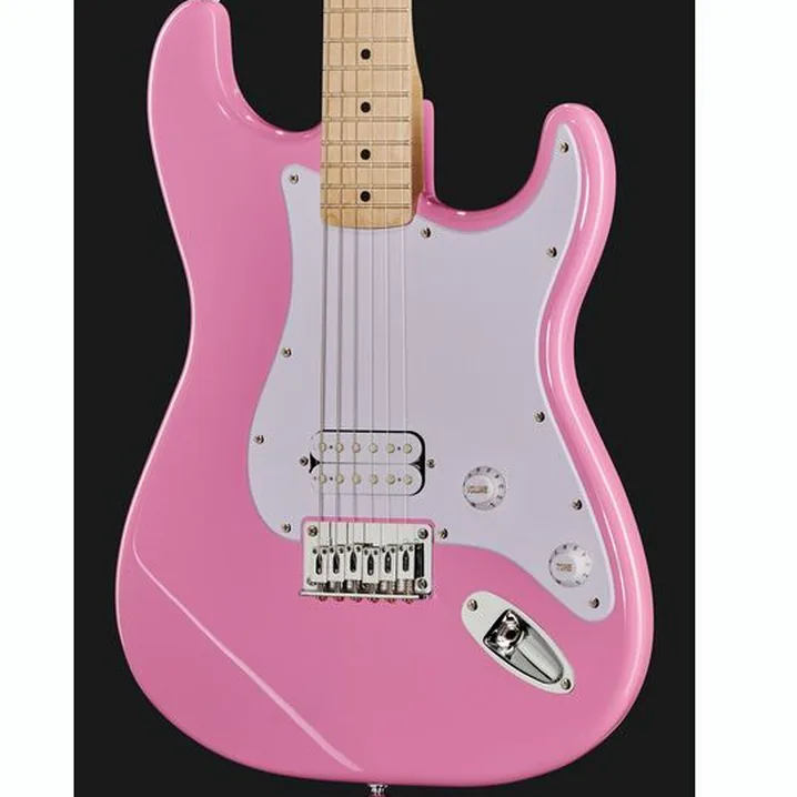 La chitarra elettrica Squier Sonic Strat HT H Flash Pink Recensione, Test & Confronto