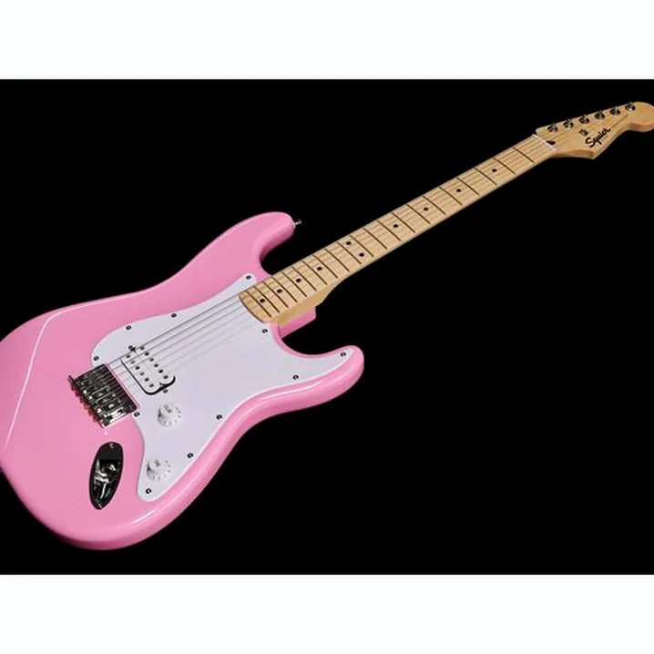 La chitarra elettrica Squier Sonic Strat HT H Flash Pink Recensione, Test & Confronto