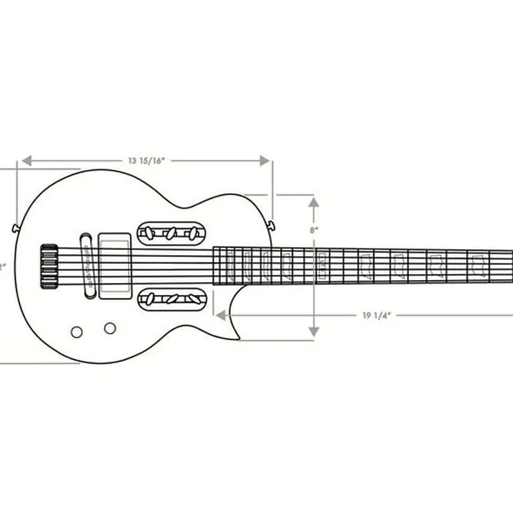 La chitarra elettrica Traveler Guitar LTD EC-1 Snow White Recensione, Test & Confronto
