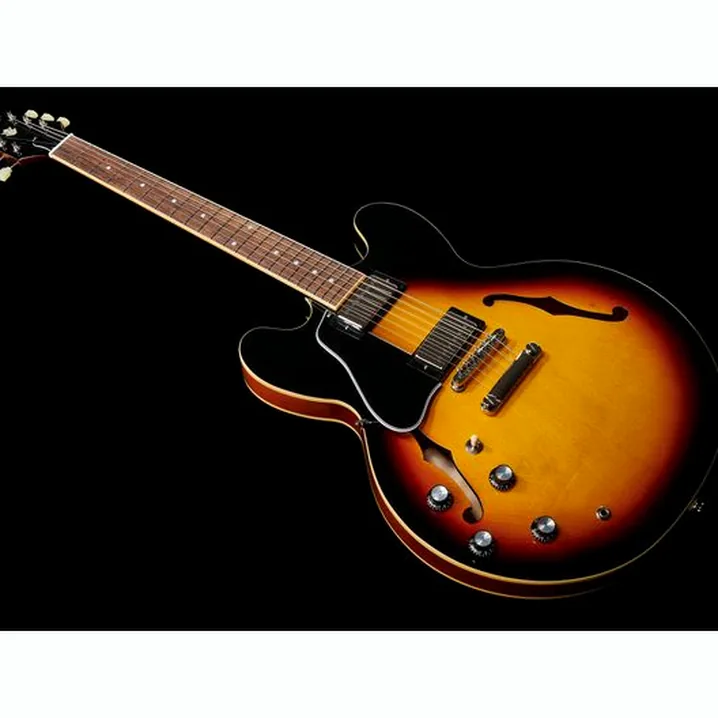 La chitarra Epiphone ES-335 Vintage Sunburst LH Recensione, Confronto e Test
