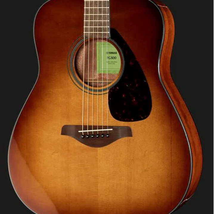 La chitarra Yamaha FG800 Sand Burst, Recensione, Confronto, Test