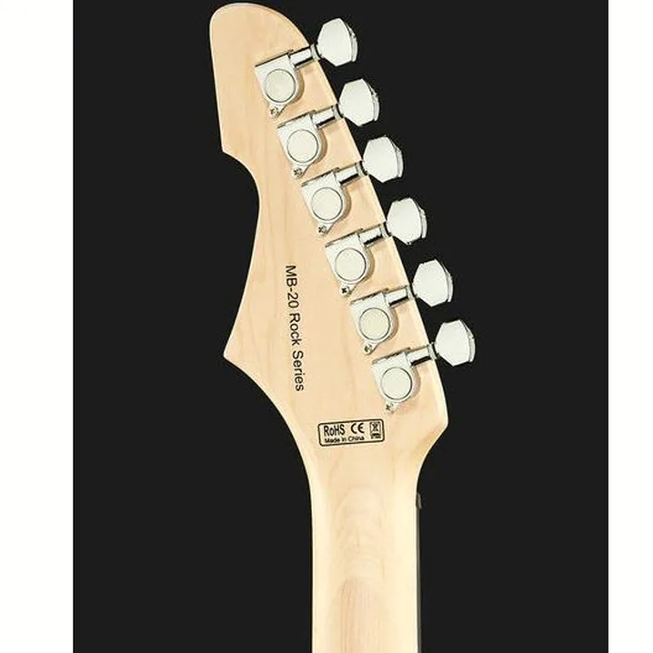 Recensione della chitarra Harley Benton MB-20BK Rock Series