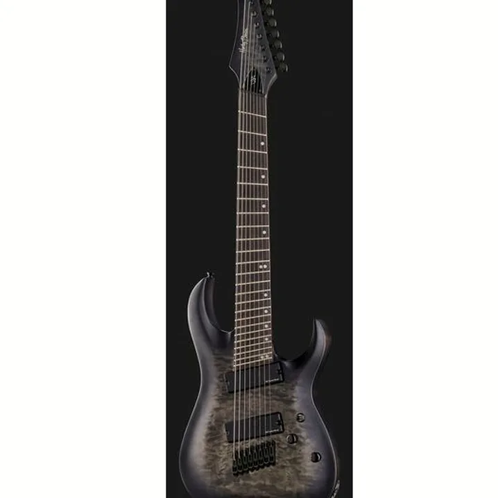 Recensione della chitarra Harley Benton MultiScale-8 QBB Set