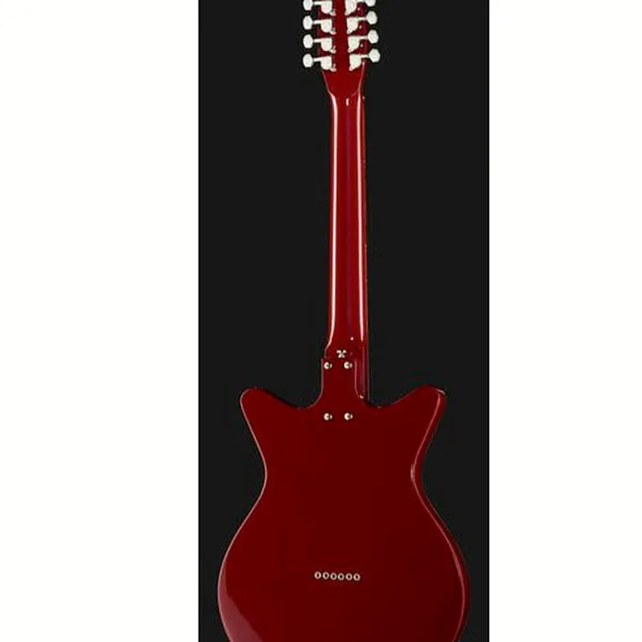 Recensione e prova della chitarra Danelectro 59X12 blood red