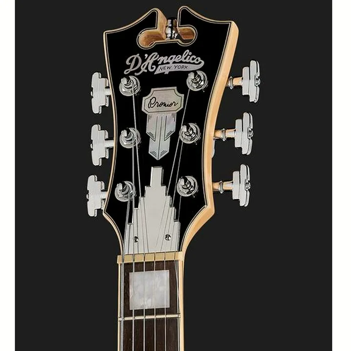 Recensione e prova della chitarra DAngelico Premier Bedford SkyBlue