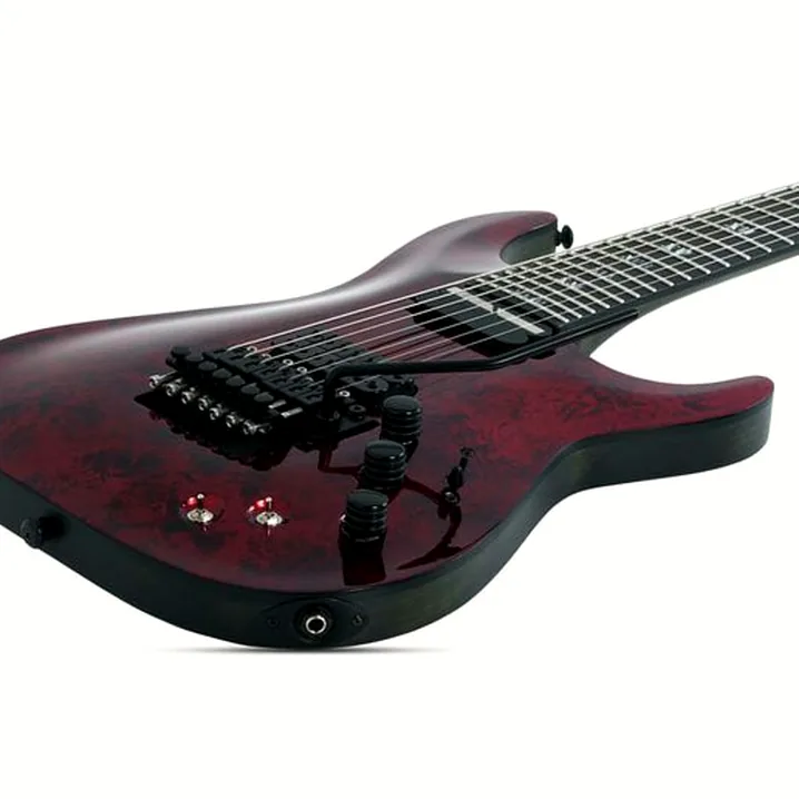 Recensione e prova della chitarra elettrica Schecter C-7 FR S Apocalypse Red Reign