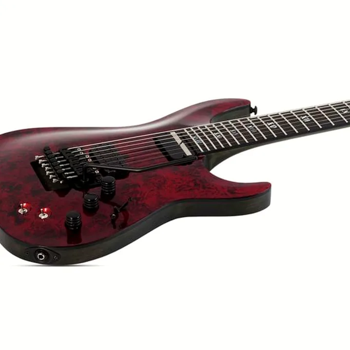 Recensione e prova della chitarra elettrica Schecter C-7 FR S Apocalypse Red Reign