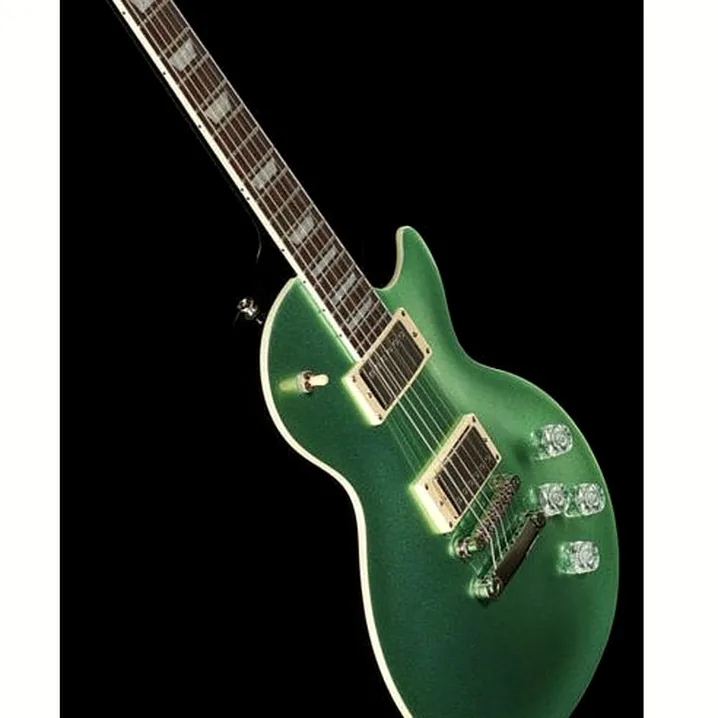 Recensione e prova della chitarra Epiphone Les Paul Muse Wanderlust Green
