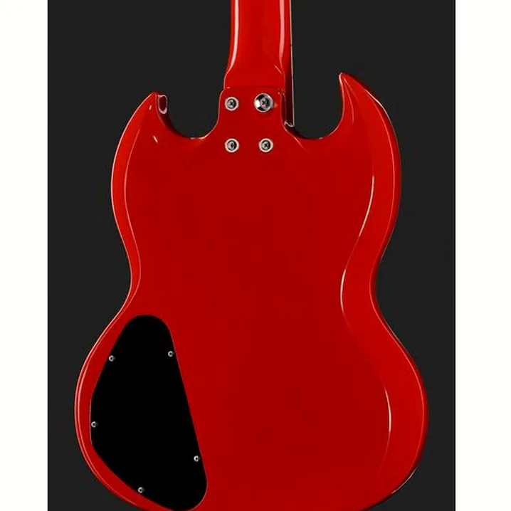 Recensione e prova della chitarra Epiphone Power Player SG Lava Red
