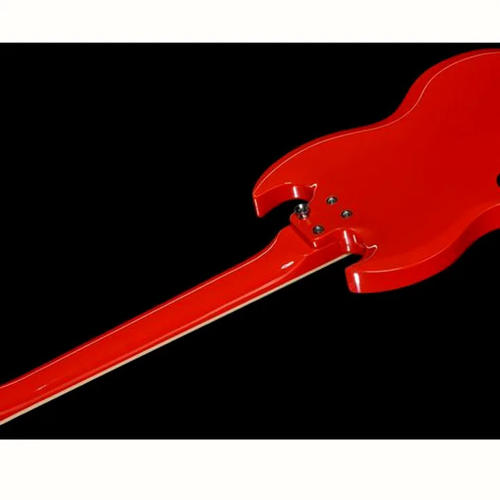 Recensione e prova della chitarra Epiphone Power Player SG Lava Red