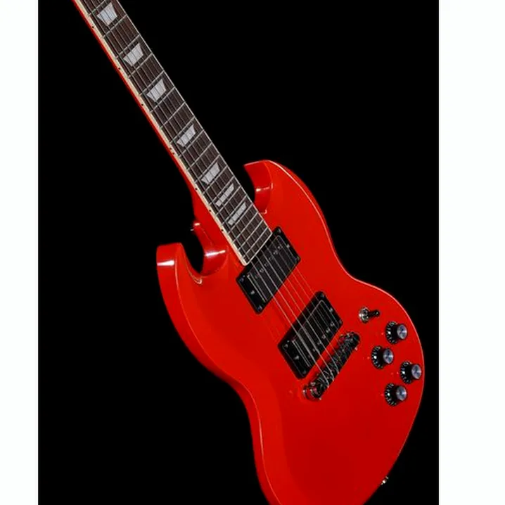 Recensione e prova della chitarra Epiphone Power Player SG Lava Red