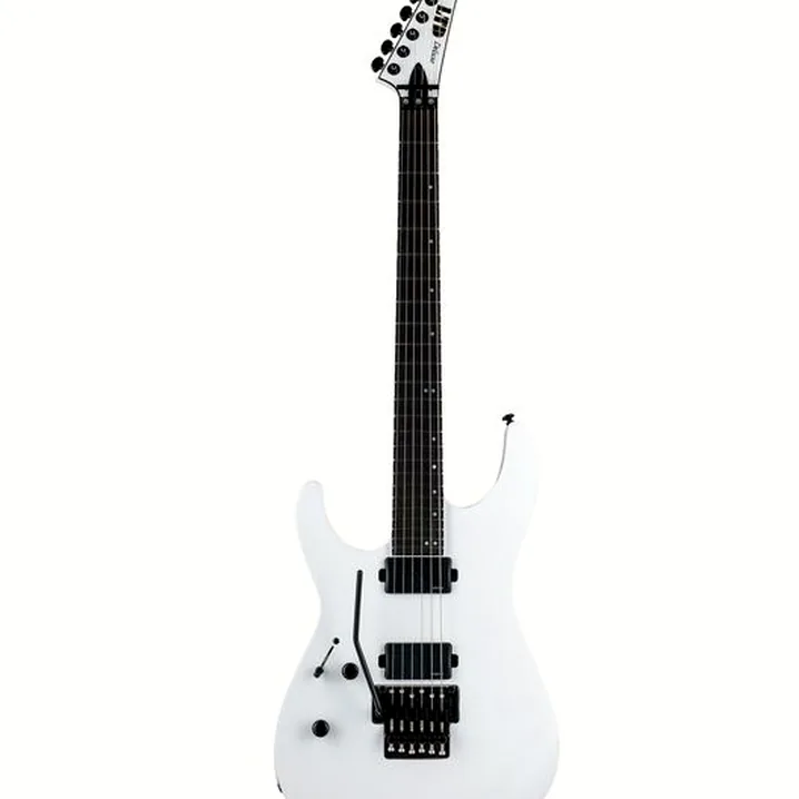 Recensione e prova della chitarra ESP LTD M-1000 Snow White LH