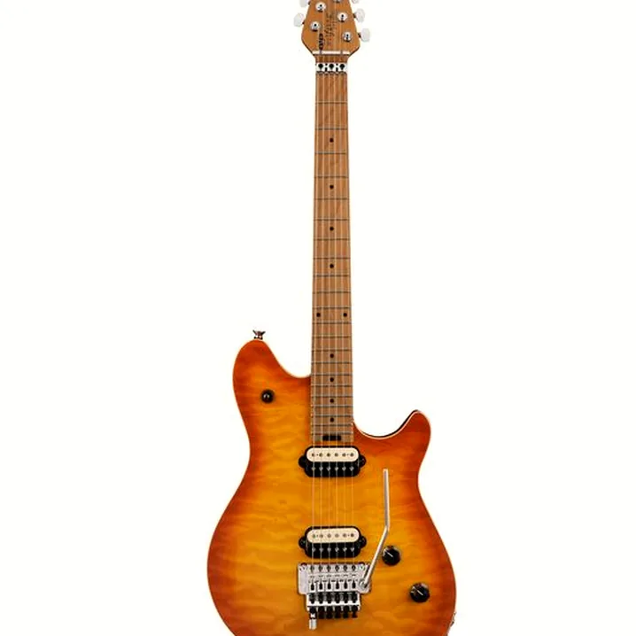 Recensione e prova della chitarra Evh Wolfgang Special QMT Solar