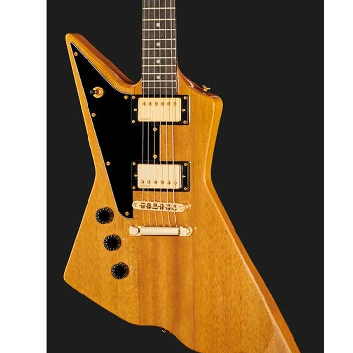 Recensione e prova della chitarra Harley Benton EX-76 LH Classic GHW AN