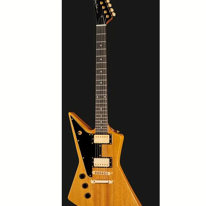 Recensione e prova della chitarra Harley Benton EX-76 LH Classic GHW AN