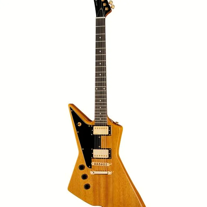 Recensione e prova della chitarra Harley Benton EX-76 LH Classic GHW AN